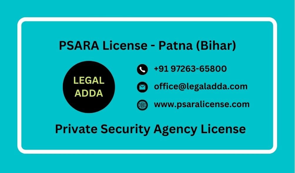 PSARA License in Patna Bihar
