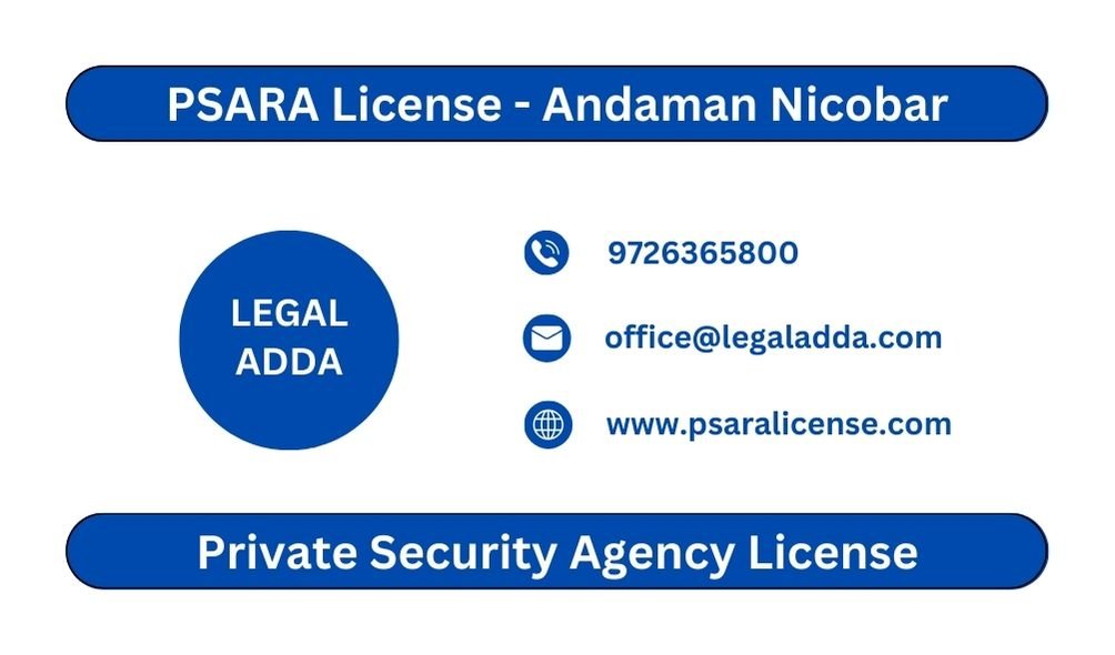 PSARA License Consultant in Andaman Nicobar