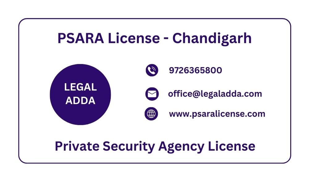 PSARA License Consultant in Chandigarh
