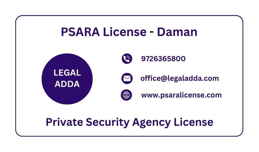 PSARA License Consultant in Daman
